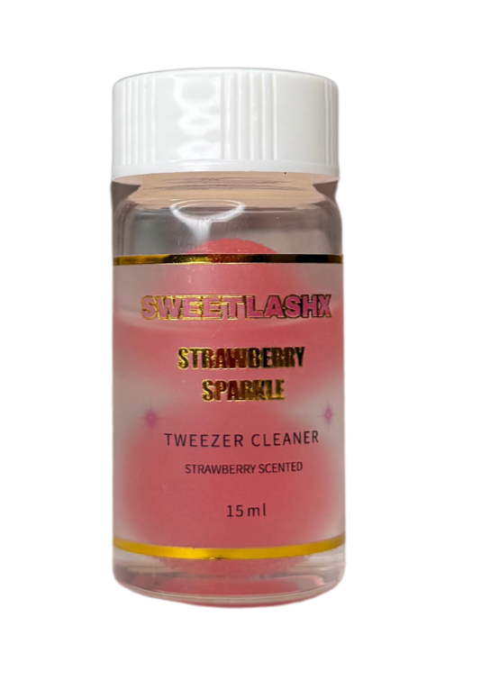 Strawberry Sparkle Tweezer Cleaner